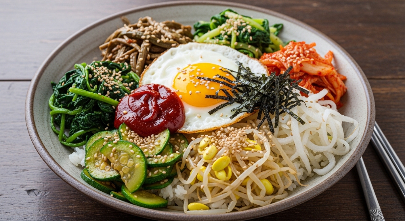 남은 나물 반찬으로 비빔 요리를 완성하는 집밥 재탄생의 기술