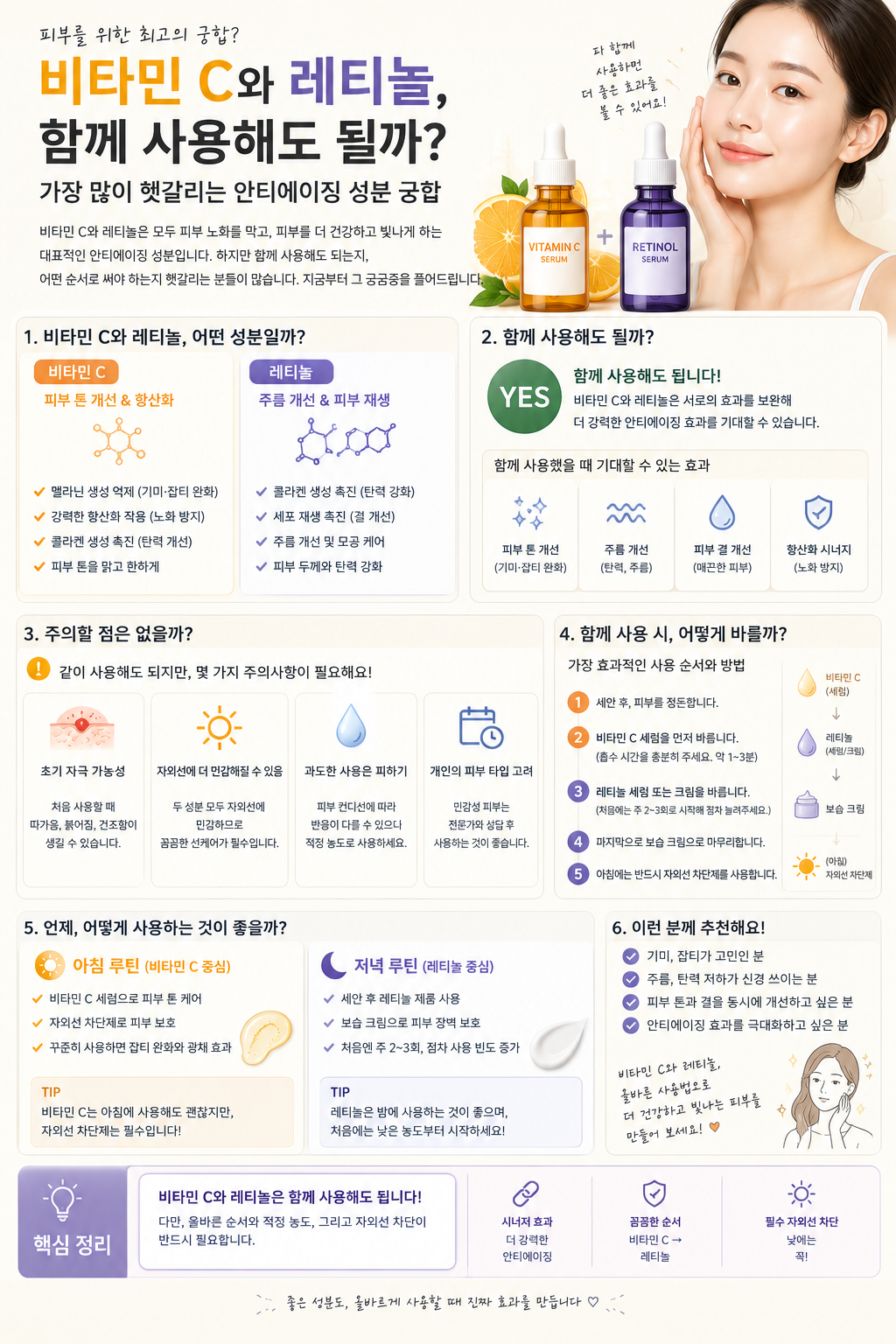 비타민c와 레티놀
