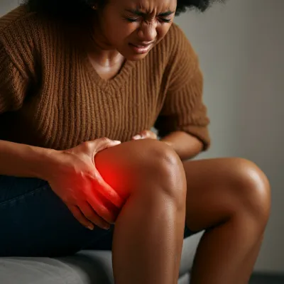 배드민턴을 하고 앞 허벅지에 통증5