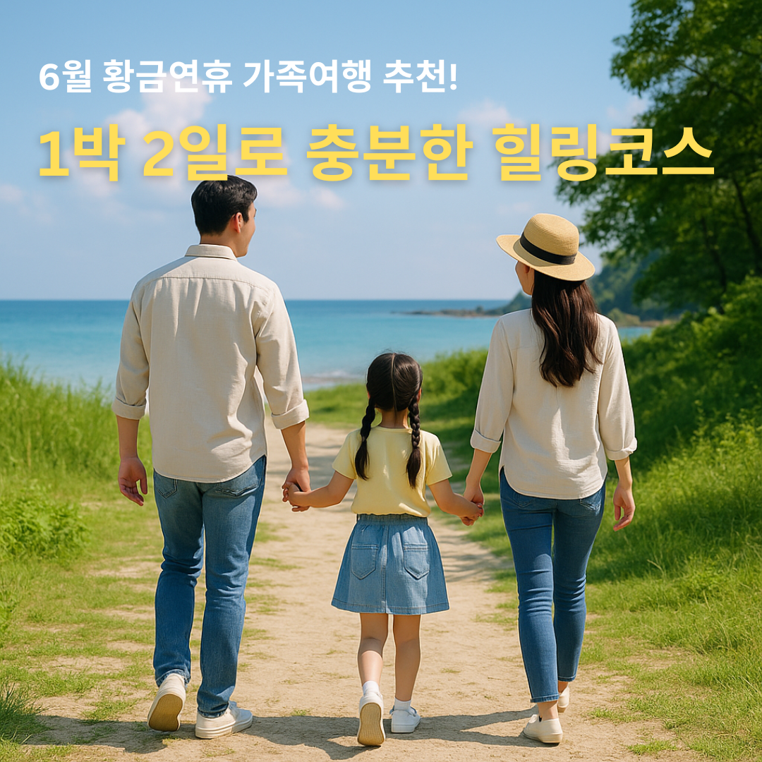 6월 연휴 가족여행지 추천