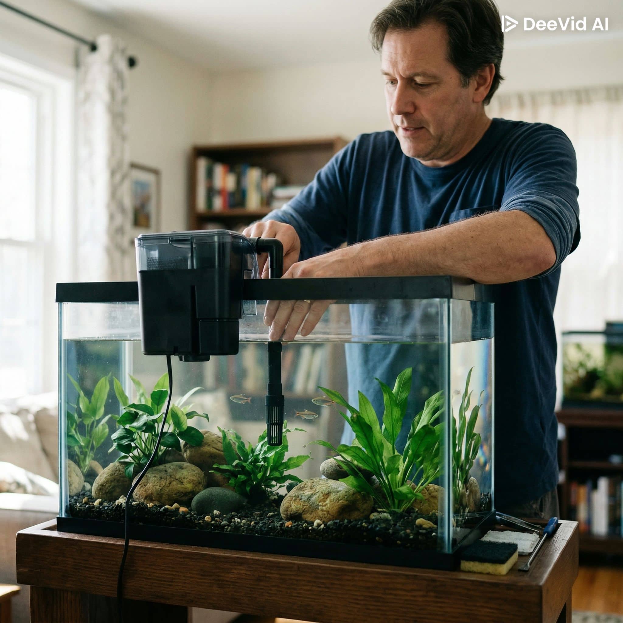합사 수조에 적합한 온순한 나노 물고기
