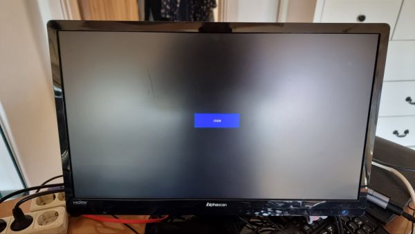 모니터 신호없음