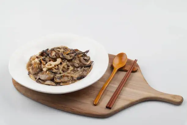 유산슬의 깊은 요리를 레시피를 통해 집에서 만든 요리