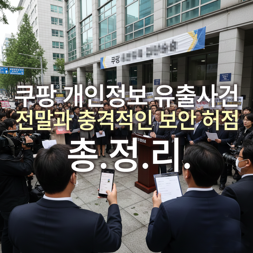 쿠팡 개인정보 유출사건 전말과 충격적인 보안 허점 총정리