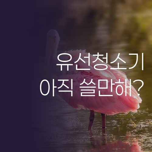 유선 청소기, 아직 쓸만할까? 삼성 ..