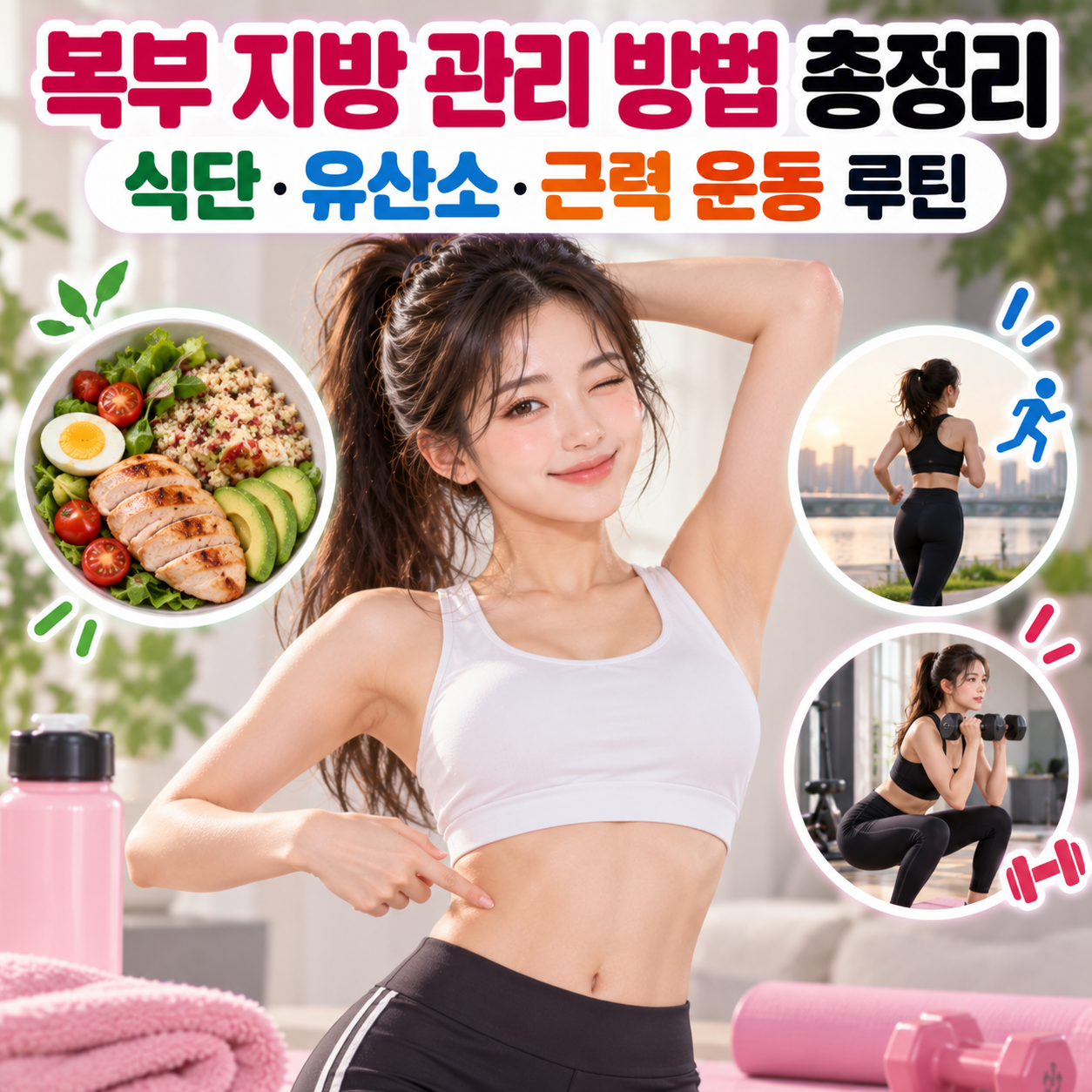 복부 지방 관리 방법