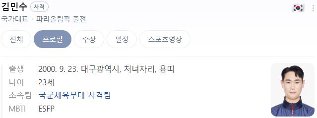 파리올림픽 사격 국가대표팀 선수&amp;#44; 경기 결과&amp;#44; 일정 중계