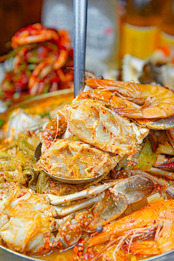 매일아침 게국지 간장게장