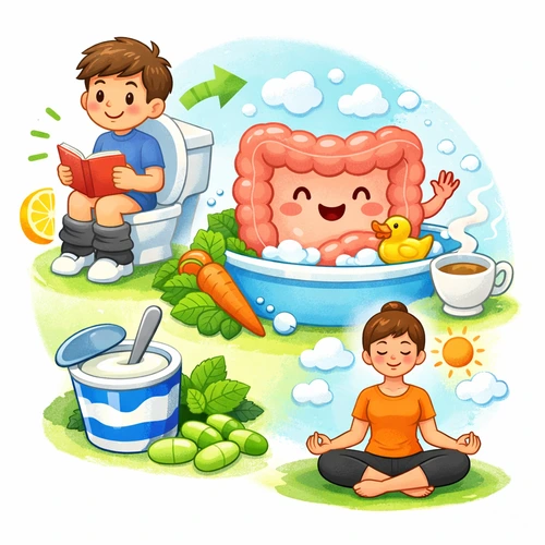 스트레스 완화와 장 건강