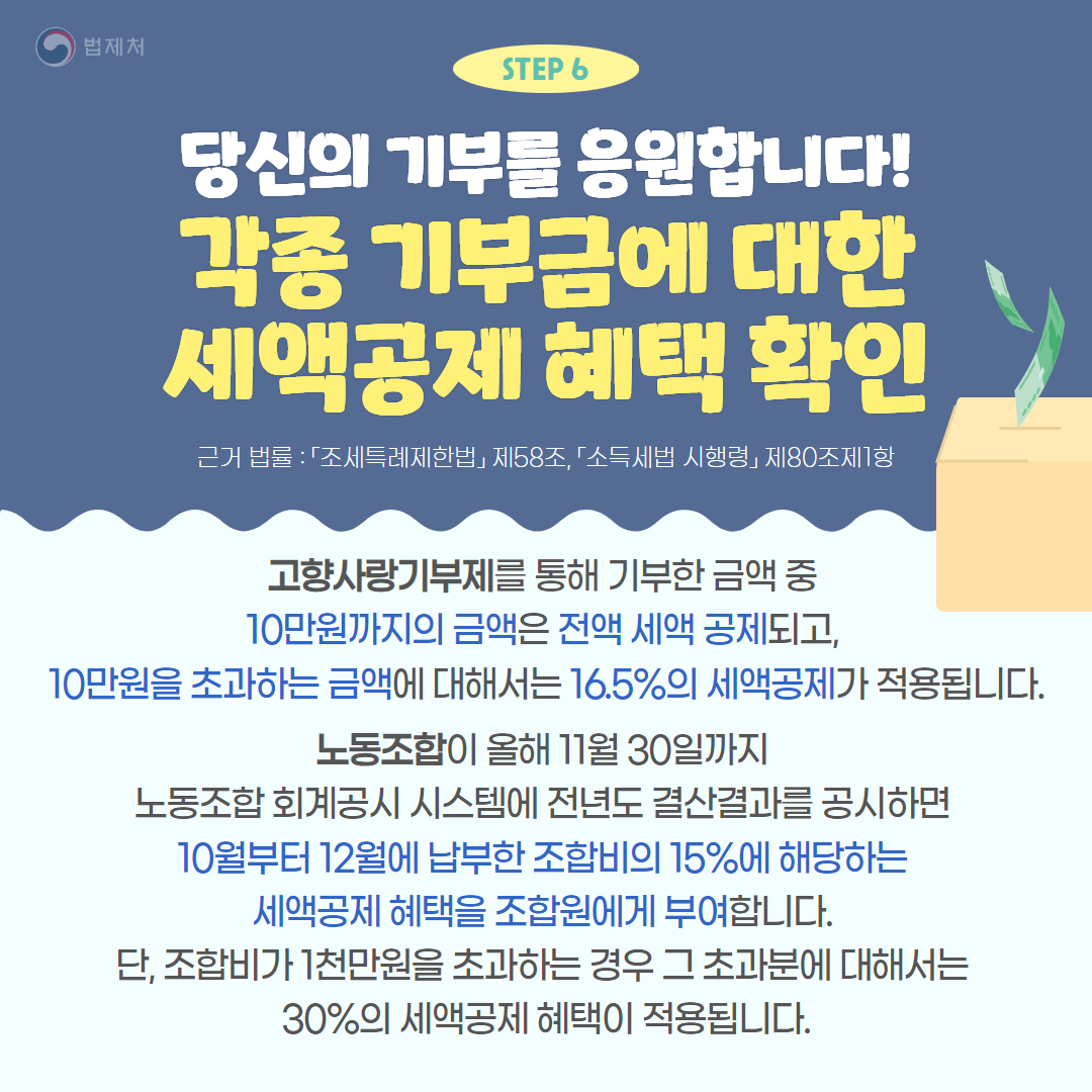 연말정산 기부금 세액공제 혜택