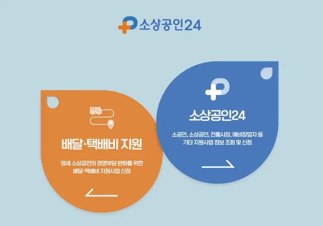 소상공인24 홈페이지에서 신청가능