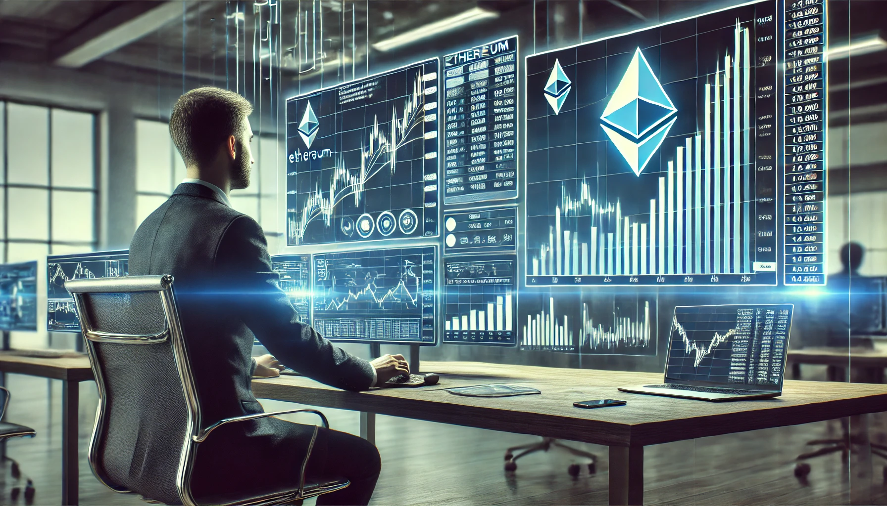 이더리움 투자 하는 이미지