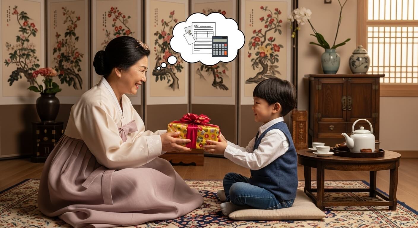 손자 증여세 면제 한도액