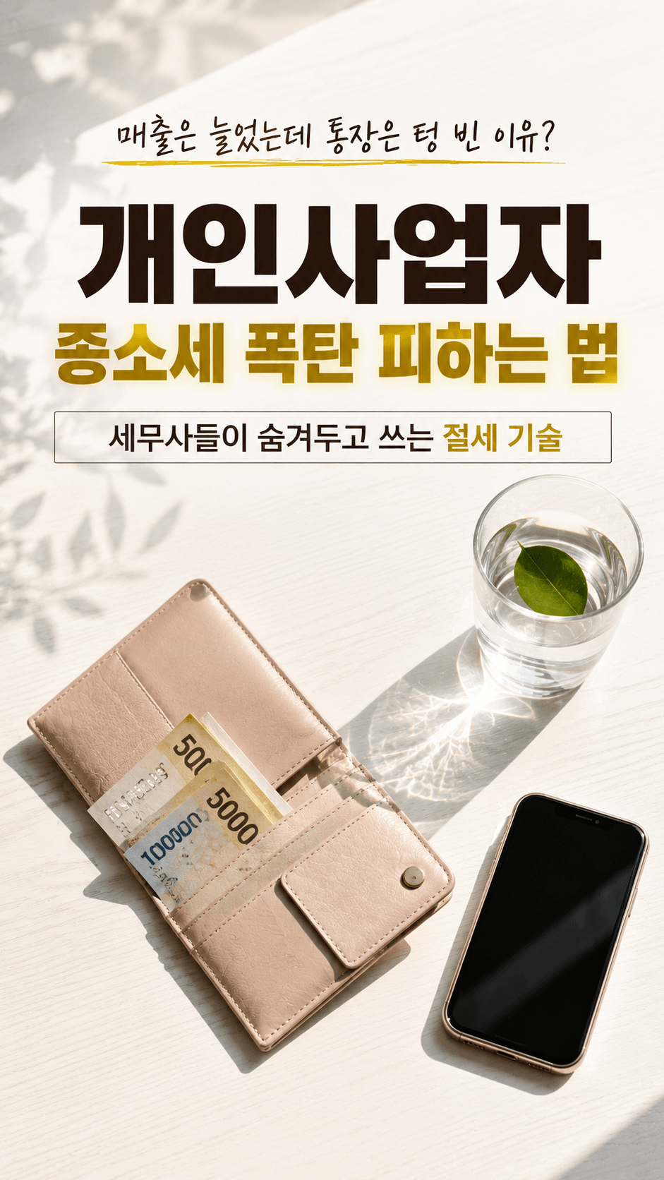 자영업자 소득공제 세액공제 차이와 꼭 챙겨야 할 숨은 비용처리