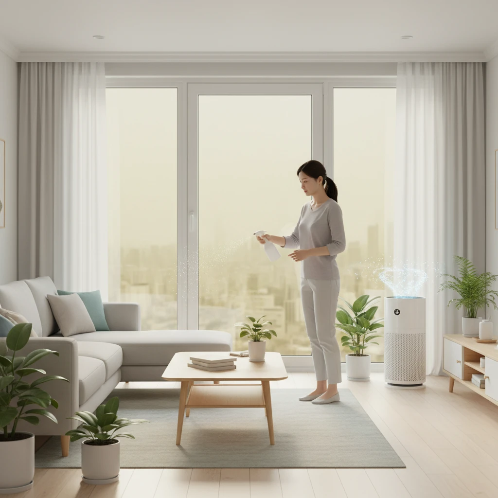 실시간 황사 수치 확인 방법 및 등급..