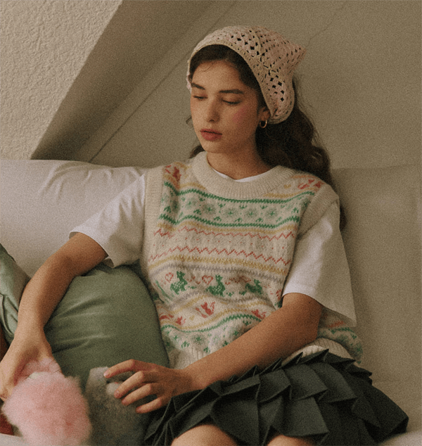 손해 보기 싫어서 12회 마지막회 한지현 니트조끼