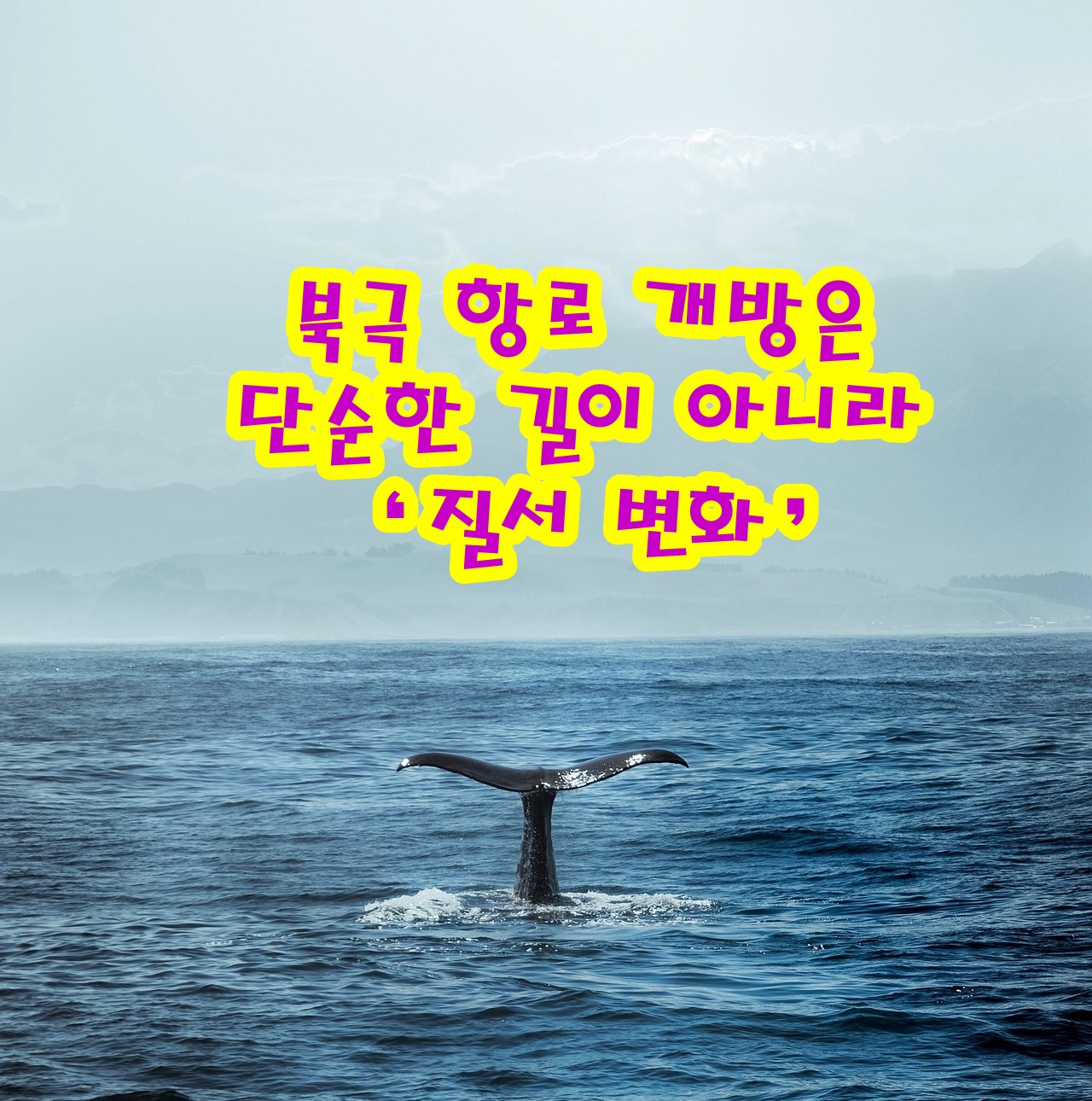 북극 항로 개방은 단순한 길이 아니라 ‘질서 변화’