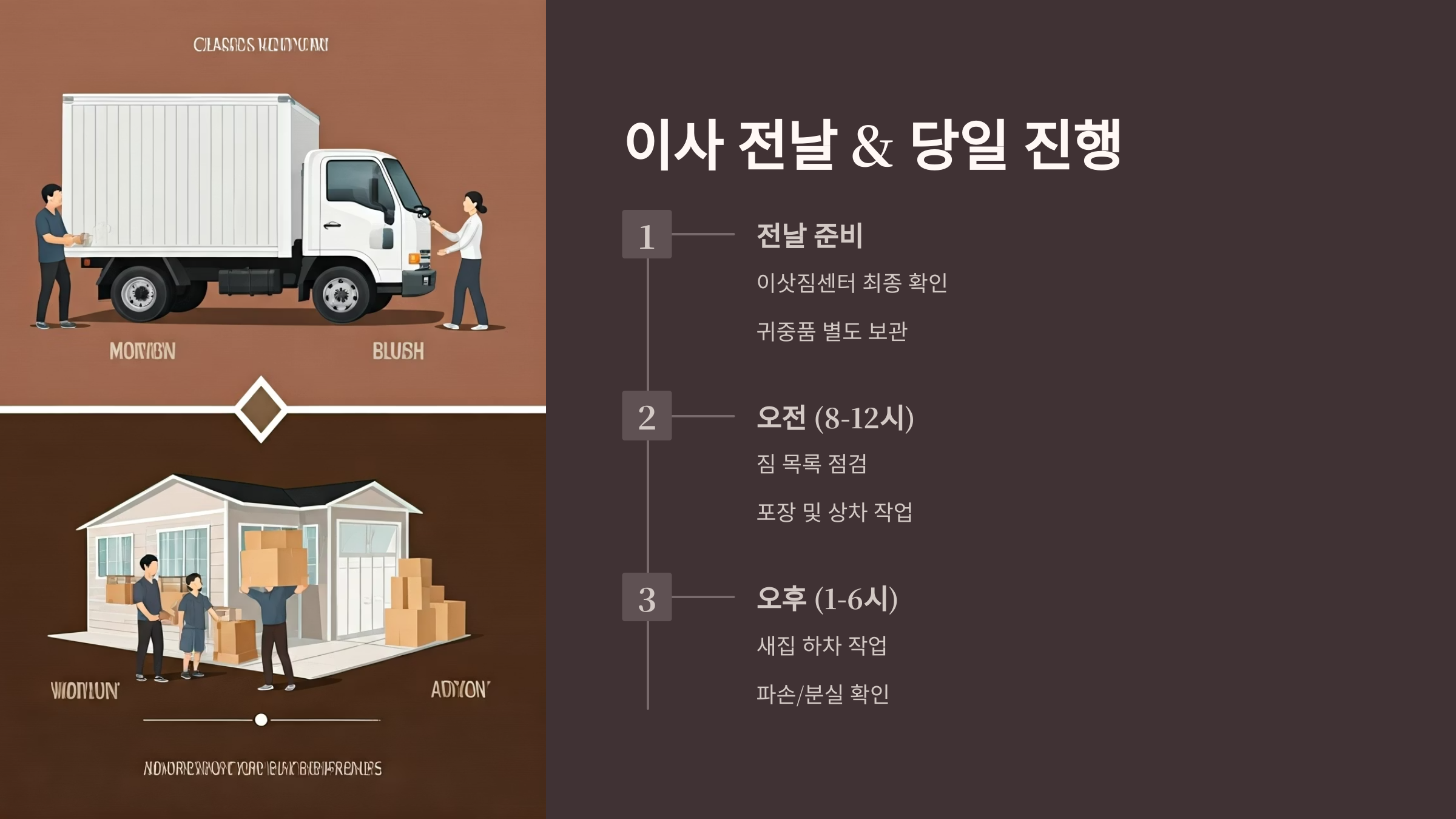 오산 이삿짐센터 이사 준비사항