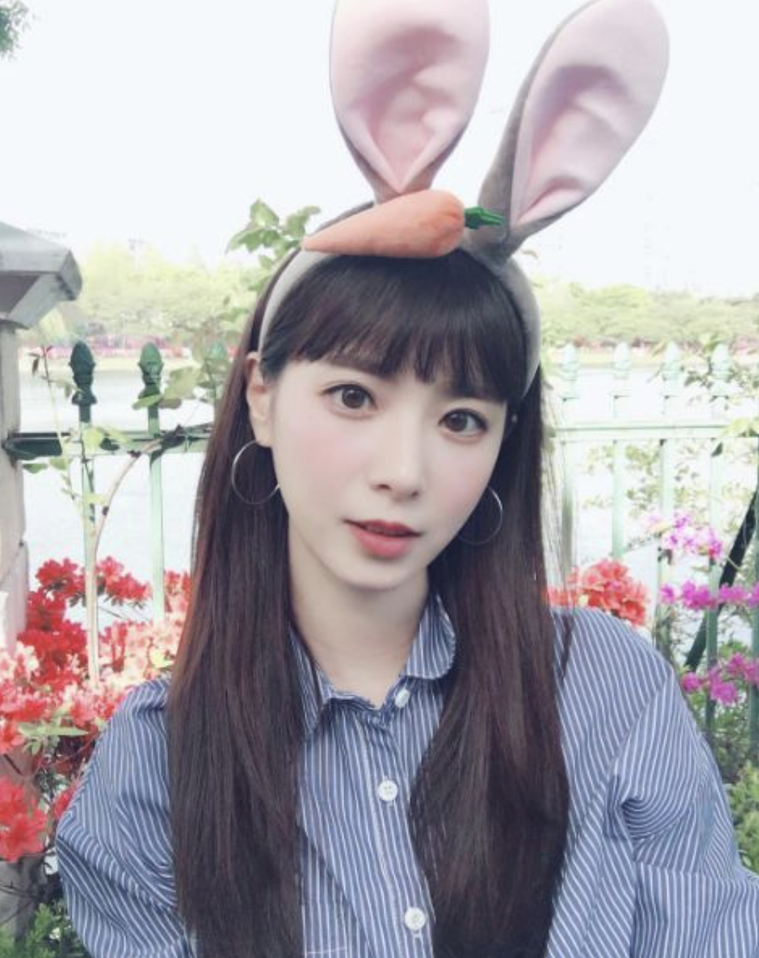 감다예 셀카 미모