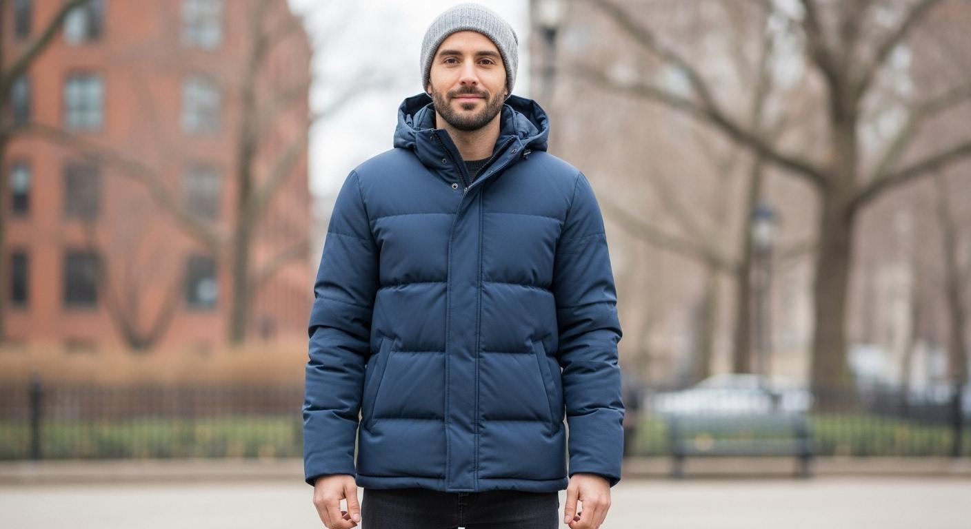 패딩 코트 남성