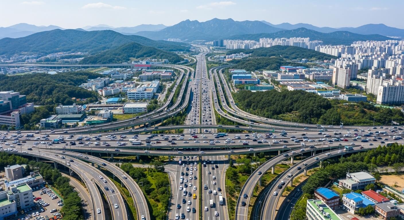 여름 휴가 고속도로 정체