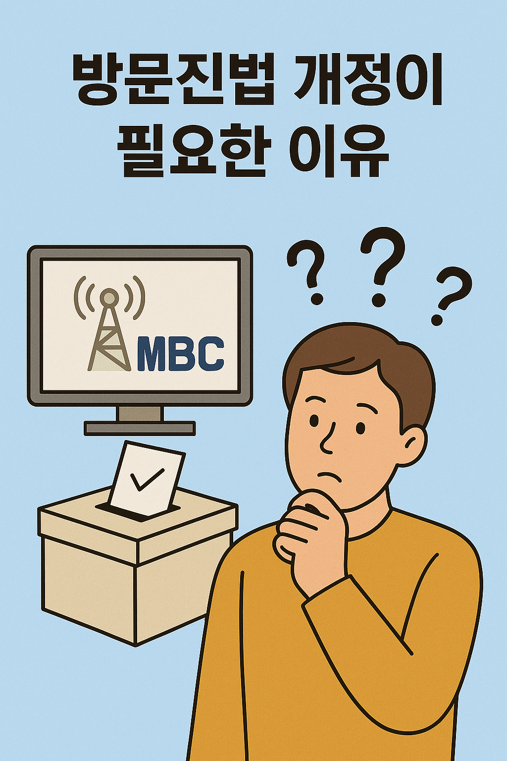 방문진법 개정이이 필요한 이유