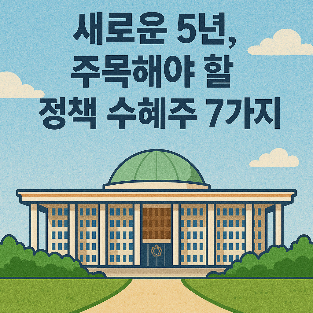 새로운 5년 주목해야 할 정책 수혜주 7가지 (이미지)