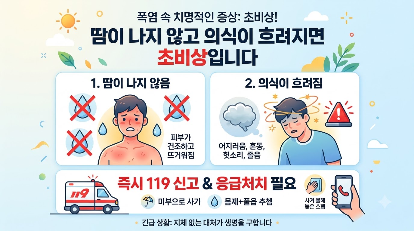 열사병과 일사병의 차이