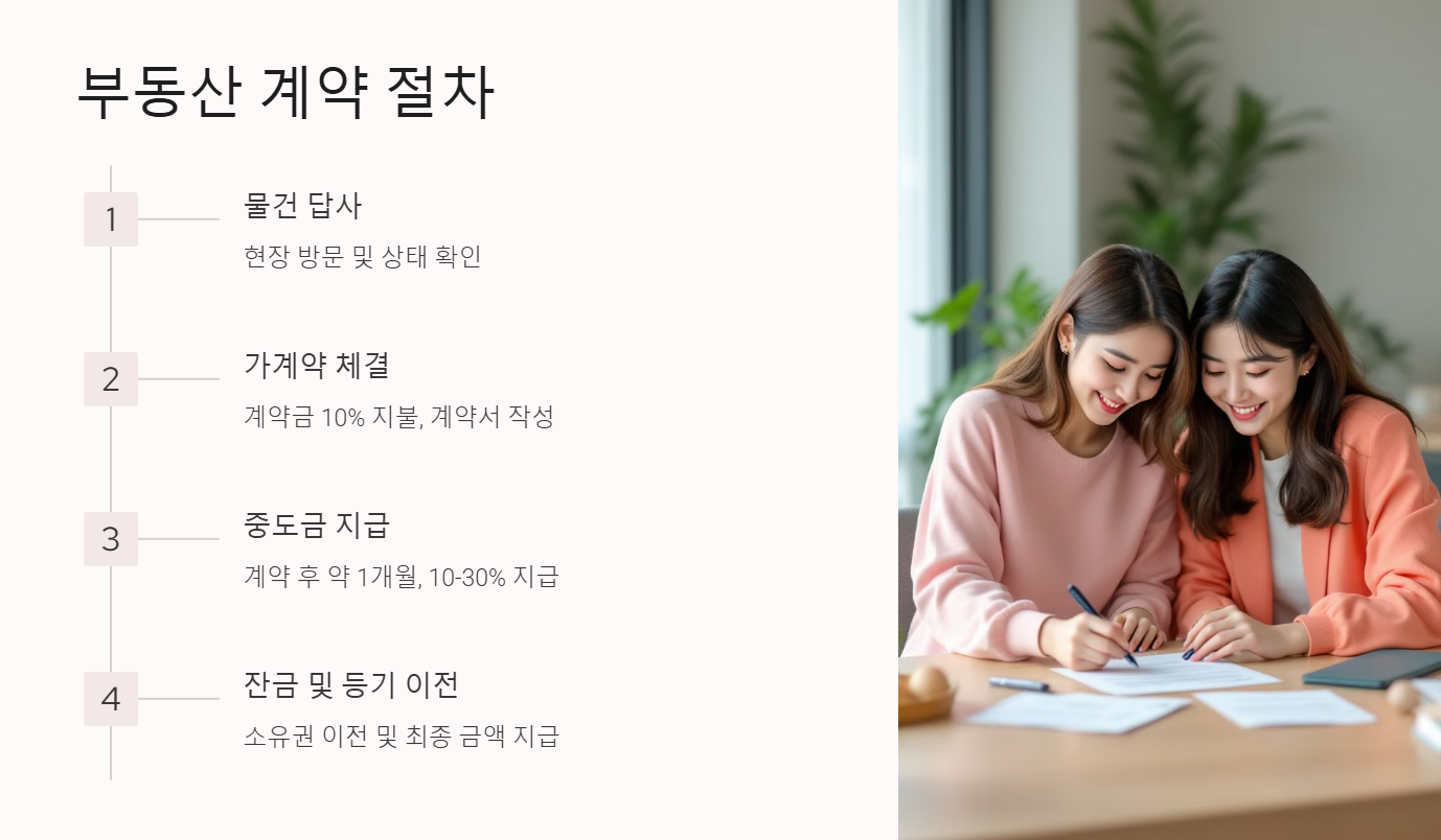 부동산 계약 절차