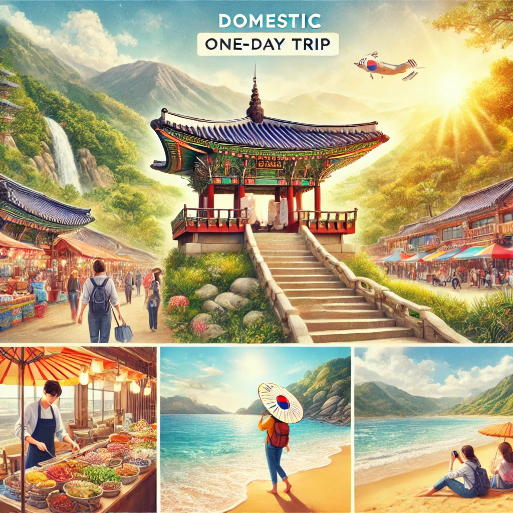 국내 당일치기 여행 코스 추천