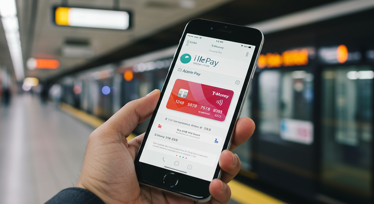 아이폰 티머니 교통카드