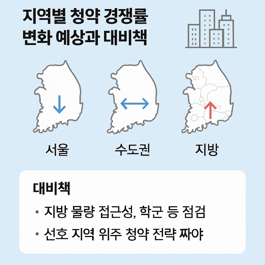지역별 청약 경쟁률 변화 예상과 대비책 🏙️
