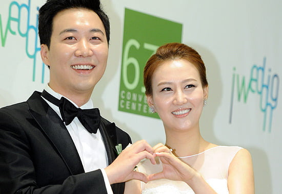 장윤정 도경완 부부의 모습