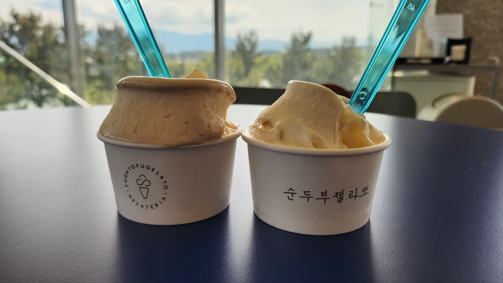 순두부젤라또와 인절미젤라또