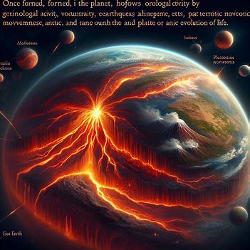 행성의 지질학적 활동