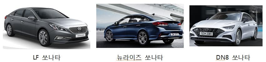 현대 쏘나타 LF, 뉴라이즈, DN8