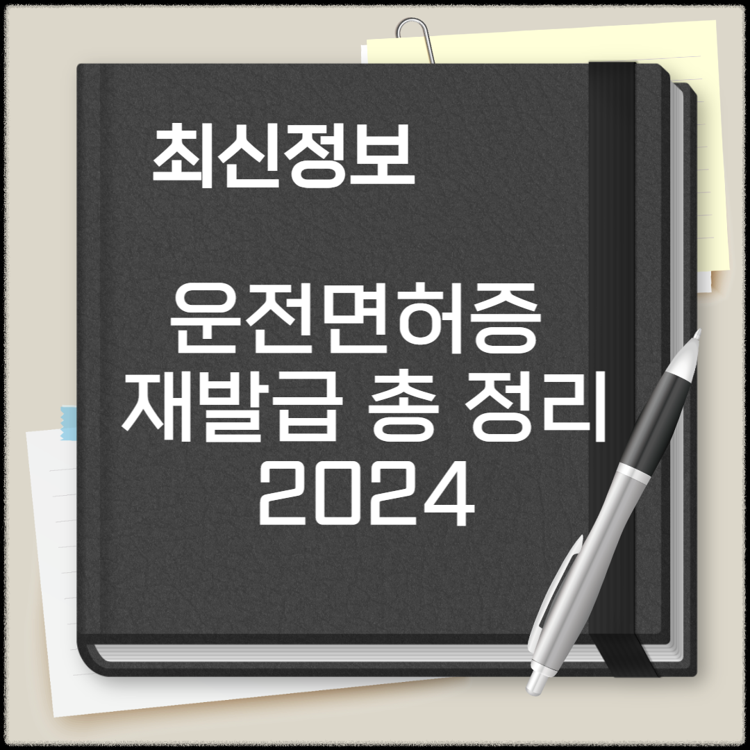 운전면허증 재발급