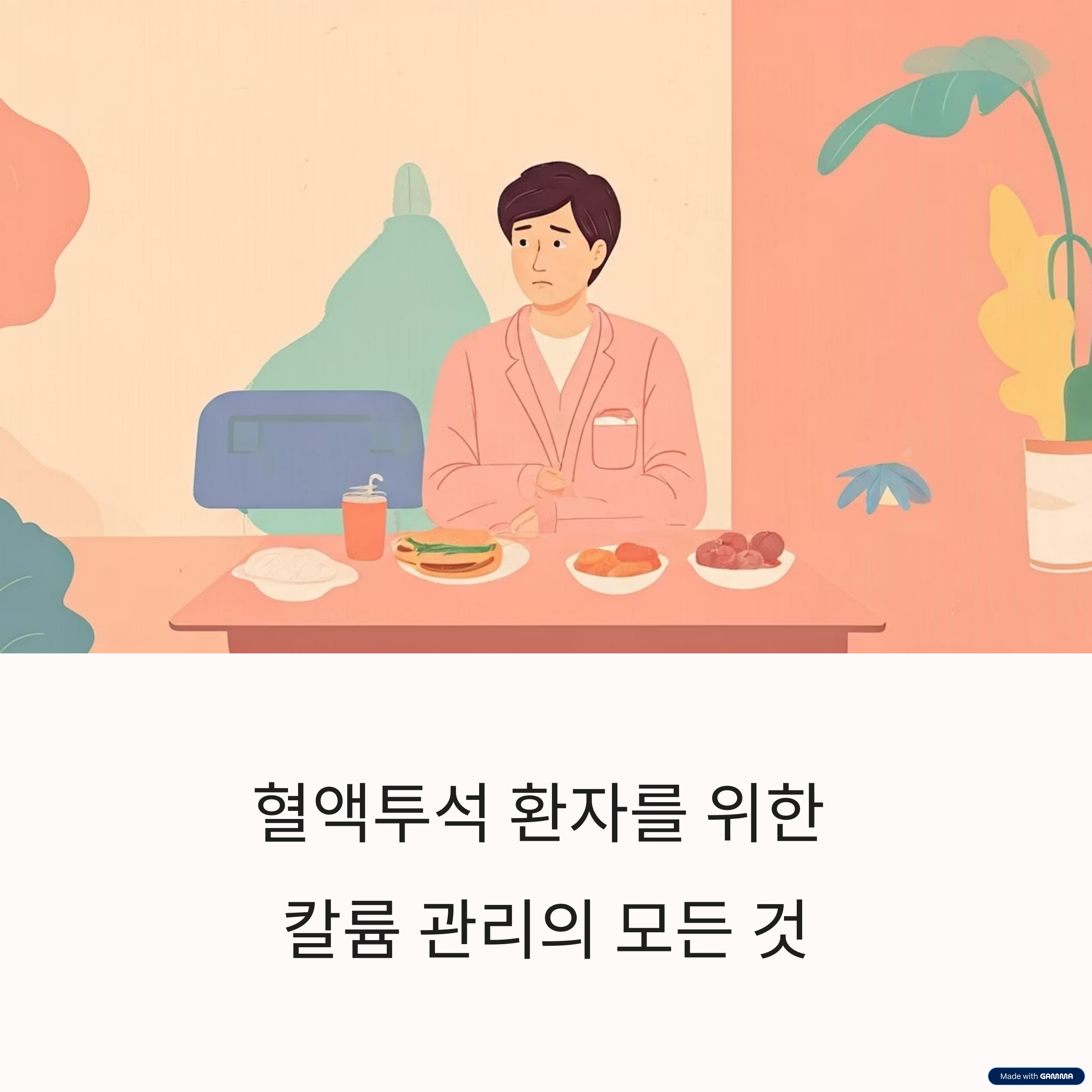 혈액투석 환자 하루 칼륨 섭취량