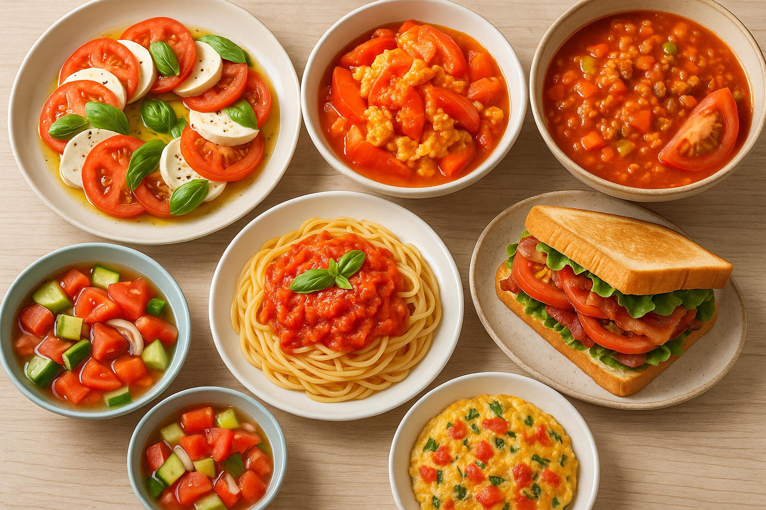 빨간 보석, 토마토