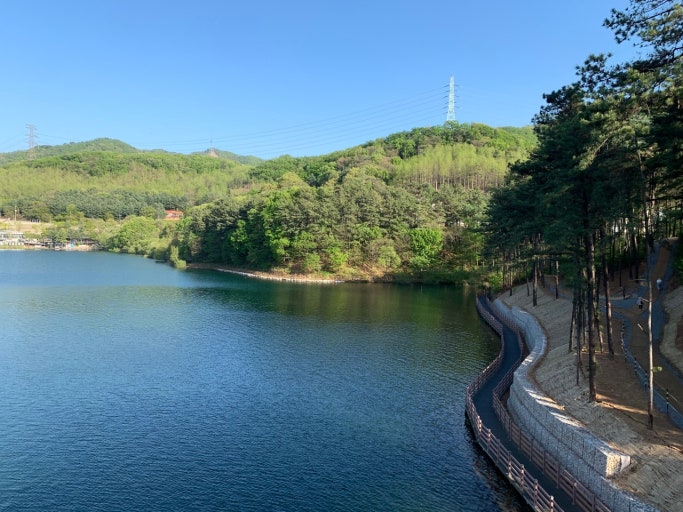 마장호수 둘레길 이미지