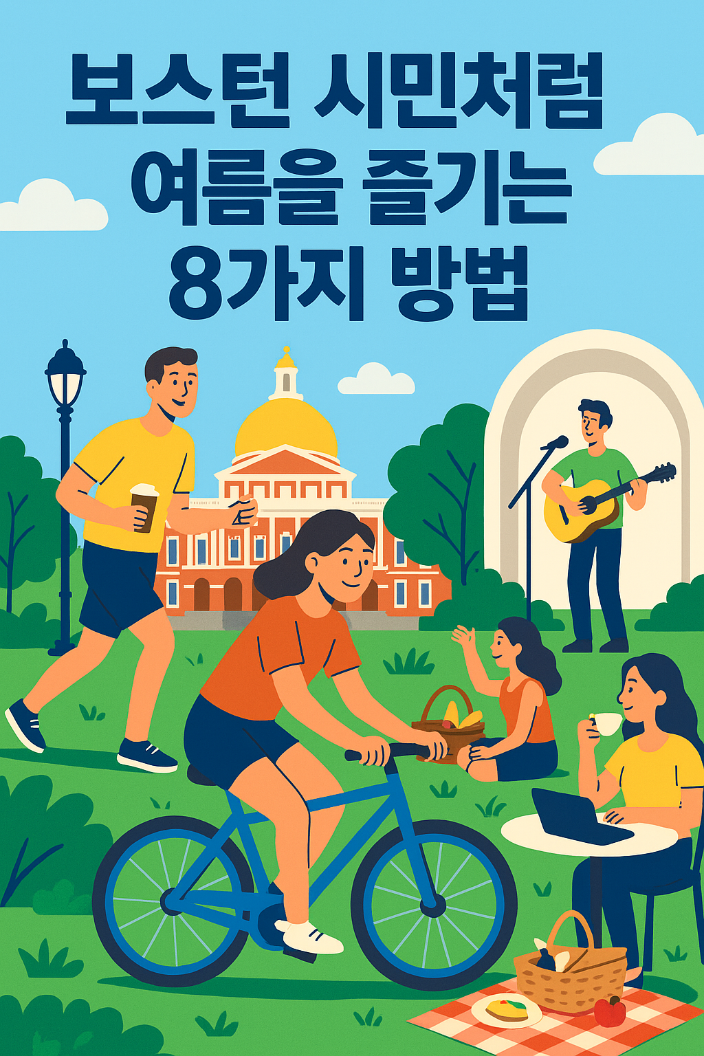 보스턴 시민처럼 여름을 즐기는 8가지 방법