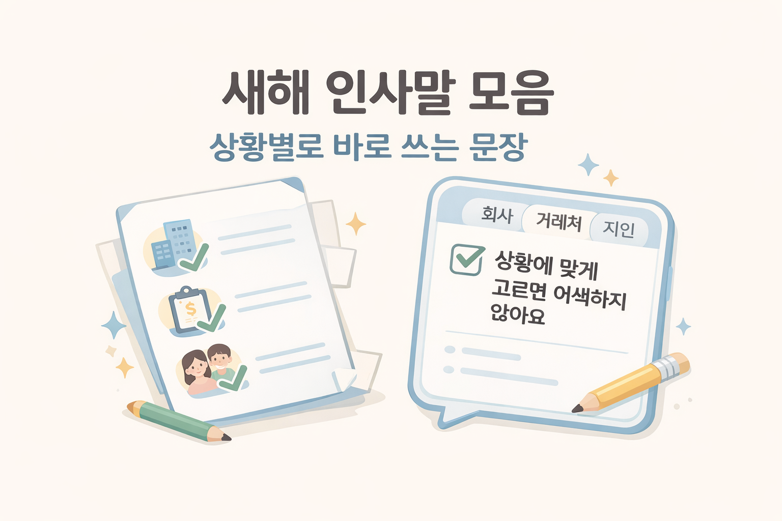 새해 인사말 모음