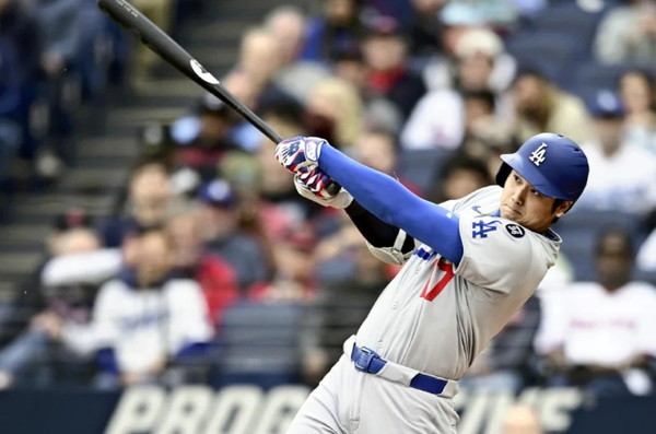 양대 리그 통산 최단시간 20홈런 고지를 밟는 오타니