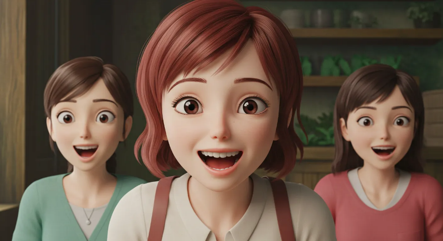 Google 이미지FX는 AI - 3D느낌