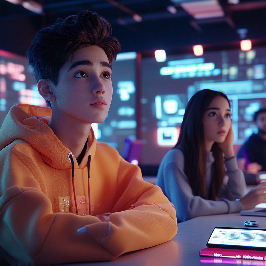 실업급여 수령금액에 대해서 듣고있는 남녀