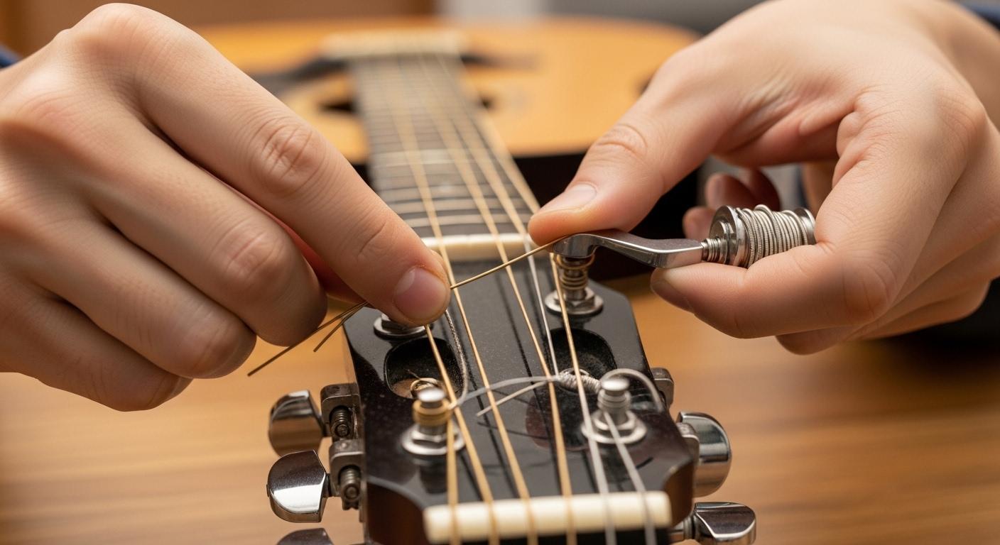 기타 줄 교체법