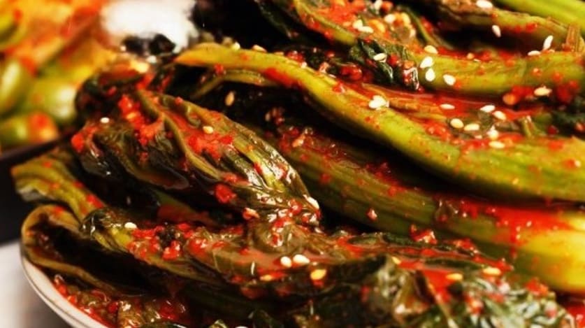 갓김치 효능의 갓김치