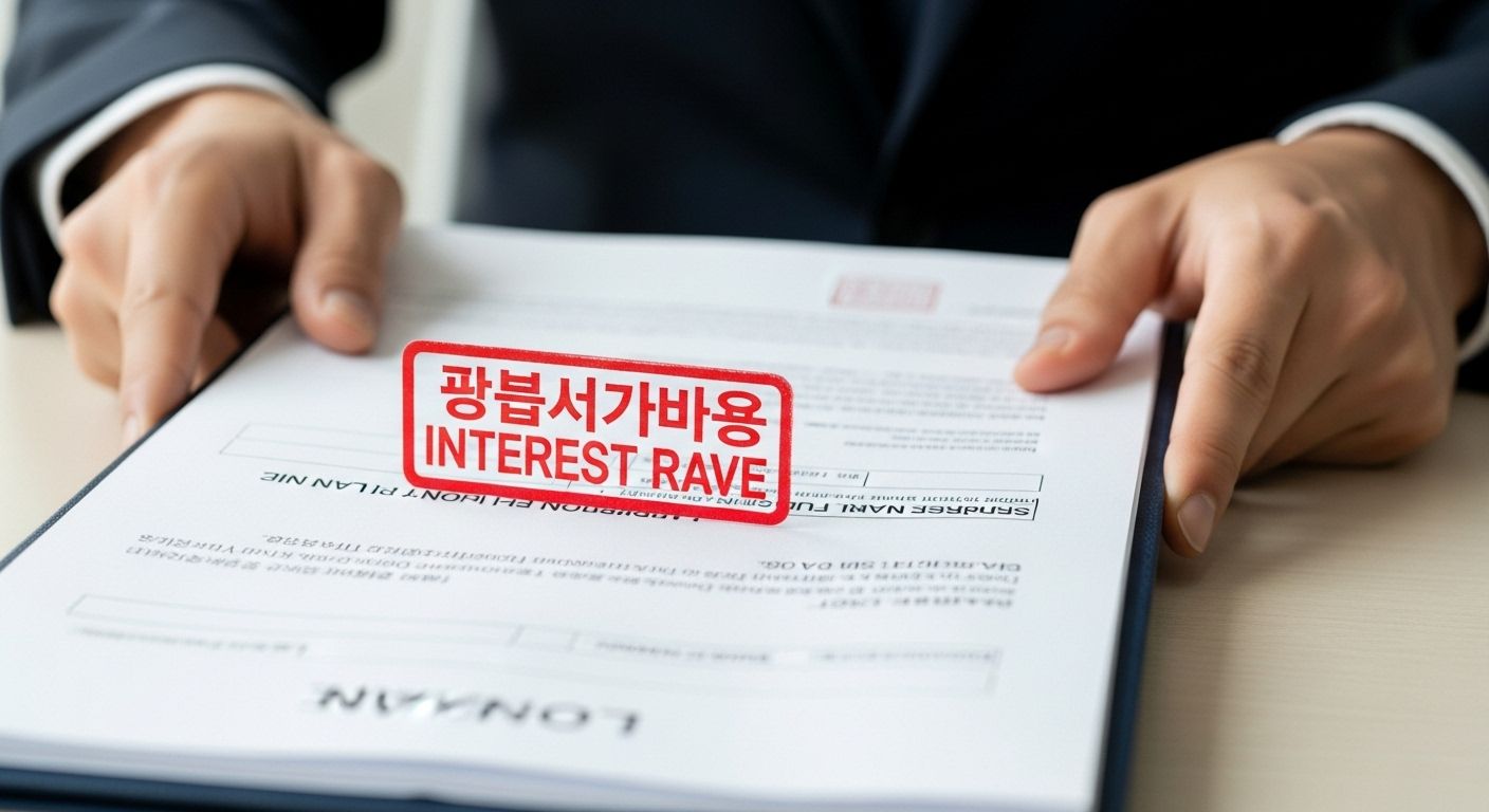 주택담보대출 서류 클로즈업