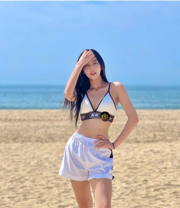 목나경 겨드랑이 땀