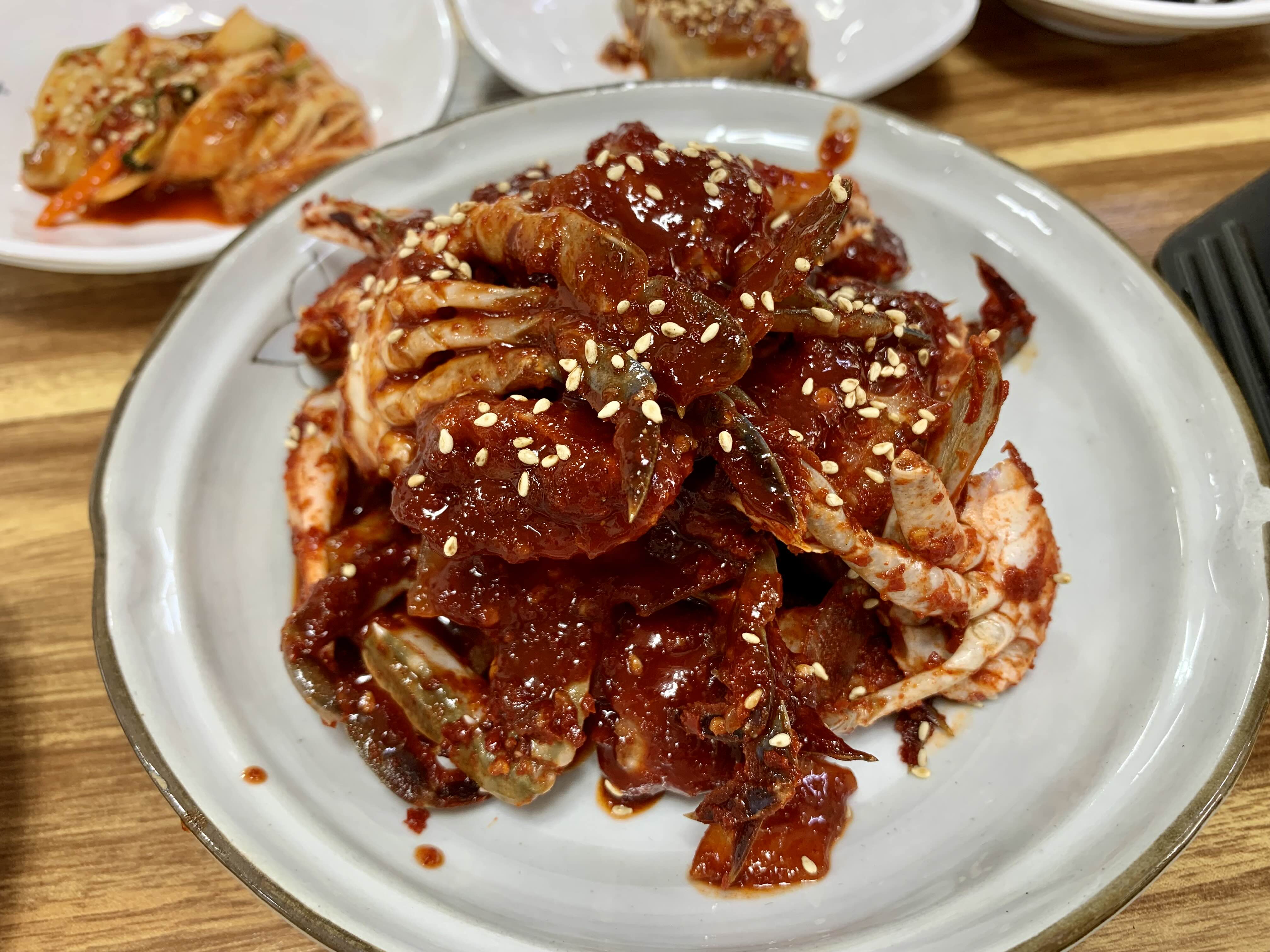 원앙식당 양념게장